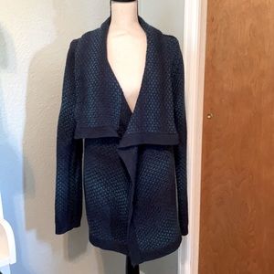 Coldwater Creek blue & teal sweater size 16, xl